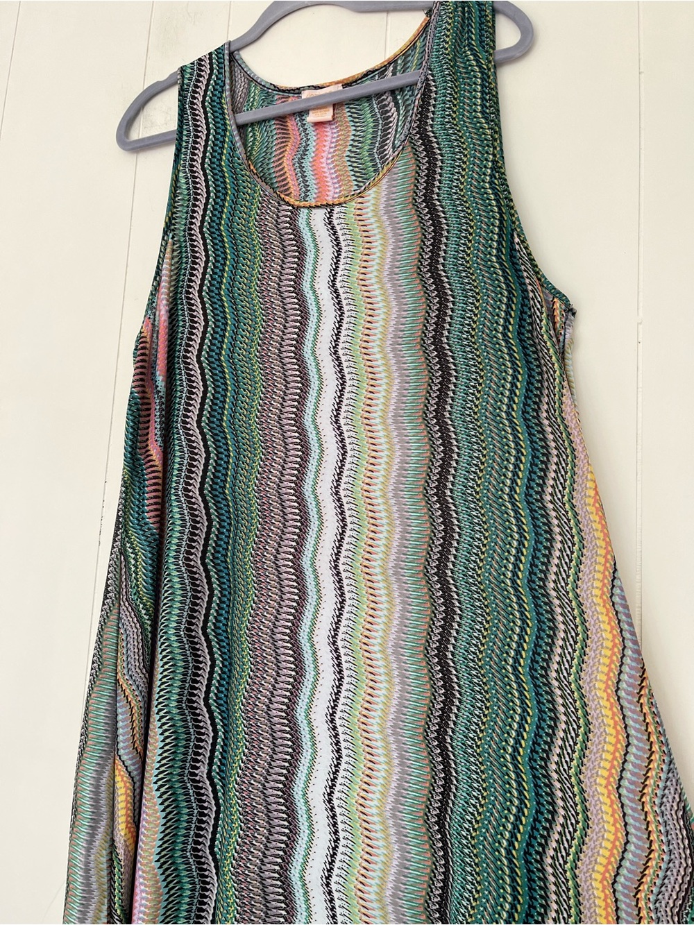 Klozlyne Colorful Design Maxi Dress Sundress Size 2X